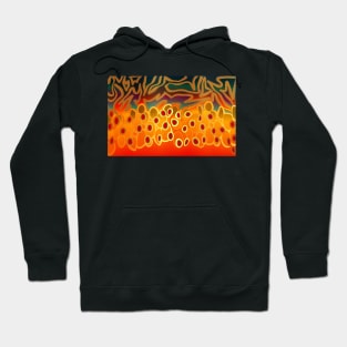 Brook Trout Camo Texture Hoodie
